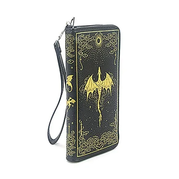 Romantasy Dragon Book Cover Wallet - Book Lover Gifts - Picture 3 of 5